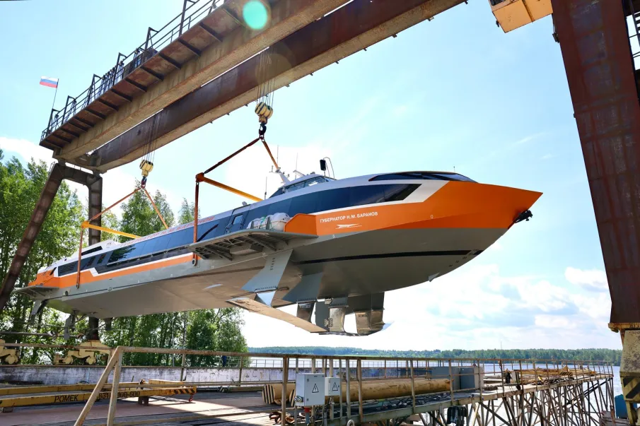 Два «Метеора 120Р» спустили на воду в Нижегородской области